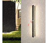 Wmmner Wall Lamps Led Outdoor Wall Light With Wall Lamp Ip65 Wall Sconce Long Villa Wall Lighting Black For Patio Balcony/Luz Bneutral/200Cm