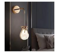 Wmmner Wall Light Nordic Creative Gold Crystal Sconces Modern Led Lamp Decorative Home Bedroom Light/Luz Fría/W10Cm*H36Cm