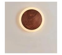 Wmmner Wall Light Nordic Led Light Modern Indoor Round Scomce For Bedroom Living Room Hotel Luster Home Decor Hallway Lighting Fixtures/Luz Cálida/D25 cm