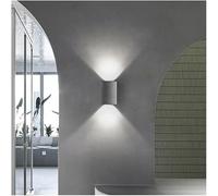 Wmmner Wall Lighting Fixtures Indoor Up Down Wall Light Cement Cylindl Wall Sconce Wall Mount G9 Spotlights Compatible With Living Room Bedroom,For Living Space/G/Luz Blanca