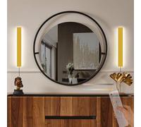 Wmmner Wall Lights Indoor Dimmable With Remote Control Long Led In With Switch Modern Interior Bedroom Corridor Staircase Wall Lightings (White,200Cm)/Oro/100Cm Ulz 000254 30Cm