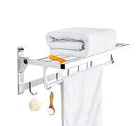 Wmmner Wall-Mounted Aluminum Shower Caddy - Space-Saving Bathroom Storage Rack For Easy Access To Toiletries & Essentials - Durable, Stylish, Rust-Resistant Design