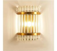 Wmmner Wall Sconces, Modern Indoor Wall Lamps Compatible With Bedroom Bedside Livingroom Decoration Led Sconce Lamp Bathroom Home Light Crystal Golden Wall Light(F)/G/Cambiable2800-6000K