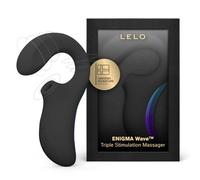 Wmmner Wave de Lelo, Masajeador de Triple Estimulación con Tecnología Wavemotion Y 8 Modos de Vibración, Succionador de Clítoris Femenino, Purple/Black/Wave