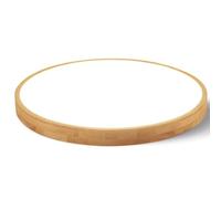 Wmmner Wood Art Lamp Shade Panel Lights Modern Creative Led Ceiling Lamp Flush Mount Ceiling Light Fixtures For Bedroom Office Hotel Living Room Kitchen Hallway/un Color/50Cm