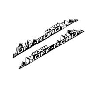 Wmqbjta 2 Piezas Calcomanía para Coche Etiqueta Decorativa Vehículo Decorativo Auto Accesorio Creativo Capó Hecho de PVC Resistente Adecuado para, Negro