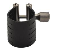 Wmqbjta Abrazadera para de Saxofón, Clip de Sujeción de Cuero Sintético, Adecuada para Actuaciones, Enseñanza Y Ensayos en Casa, 9.9 Cm X 9.1 Cm X