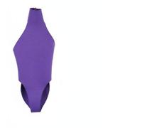 Wmqbjta Bjd Doll Swimsuit Traje Monopieza para Muñeca 1/6 Leotardo de Cuello Alto Ajuste Contorneado Material Que No Mancha Adecuado para Coleccionistas, Lila Claro