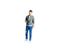 Wmqbjta Colección de Figuras de Diorama a Escala 1/64, Modelos en Miniatura de Resina para Exhibición de Escritorio Y Accesorios Ferroviarios, Style C