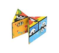 Wmqbjta Cubo Sensorial Cubo de Rompecabezas 3D Educativo Material PP Estimula Imaginación Actividad Mental Adecuado para Cumpleaños Regalo de Fiesta