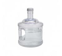 Wmqbjta Dispensador de Agua Cubo Garrafa Bidón Contenedor con Apertura Ancha para Lavado Manual Completo Material PC Resistente al para Mantener Compatible, 7.5L, Despejar Claro