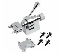 Wmqbjta Drum Hardware Ajustador Robusto para Mejorar Incluye Mecanismo de Liberación Fluida Pieza de Aleación y Elemento Esencial para Batería Adecuado para Estudio Práctica Musicales, Plata