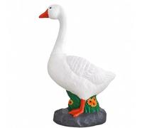 Wmqbjta Escultura Exterior Granulado Estatua Ave Acuática con Base para Patio, coración Estacional, Gran 59CM
