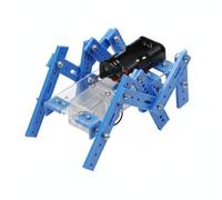 Wmqbjta Hexápodo Robot Ensamblaje Interactivo Educativo Mecánico Manual Apto para Clases de Tecnología Ciencia Escolar Pasatiempos en el Hogar Niños