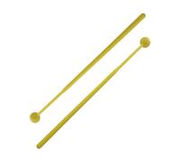 Wmqbjta Juego de 2 Baquetas para Xilófono, Vibráfono Y Glockenspiel, de Madera de Arce, AMARILLO