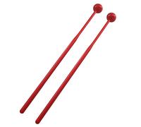 Wmqbjta Juego de 2 Baquetas para Xilófono, Vibráfono Y Glockenspiel, de Madera de Arce, Rojo