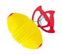 Wmqbjta Juego de Tirar de Pelota Deslizante, Diversión Familiar, Habilidades de Comunicación para Niños, Diseño de Agujeros, Juego Interactivo de Tirar, Jugue, Amarillo, Tal como se Describe