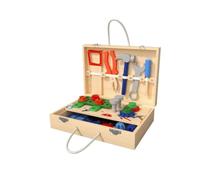 Wmqbjta Juguete Didáctico para Llevar | Interactivo, Maletín Herramientas Juguete con Accesorios, Creativo, para Casa, Niños