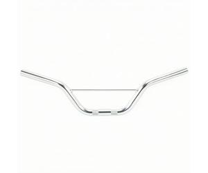 Wmqbjta Manillar con Almohadilla Espuma | Universal, Manillar Aluminio para Motocicleta Cross 49cc, Reforzado, Manillar Plata