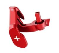 Wmqbjta Palanca de de con Levas de Cambio, Accesorios de Aluminio, Diseño Ergonómico para Una Conducción Deportiva, Co, Rojo