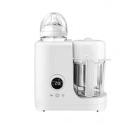 Wmqbjta Procesador de Comidas para Bebés Robot de Cocina Infantil Vaporera Batidora y Combinadas Control Frontal con Pantalla Digital Tritán y Acero Inoxidable Adecuado para Preparación Casera
