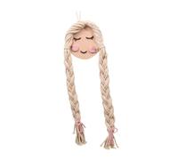 Wmqbjta Soporte para Diadema, Organizador de Pinzas para El Cabello, Soporte de Exhibición con Gancho, Soporte para Gomas Elásticas para El Cabello, Beige, tal como se describe
