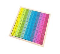 Wmqbjta Tablero de Números de Madera Del 1 Al 100, Juguetes Educativos de Matemáticas, Juegos de Matemáticas para Edades de 3, 4 Y 5 años