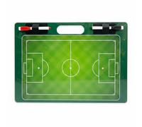 Wmqbjta Tablero Táctico de Fútbol Instrumento para Entrenadores Superficie Borrable para Correcciones Instantáneas Construcción Ligera y Robusta Funcionalidad, Portátil 11 No-magnético
