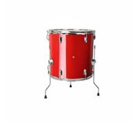 Wmqbjta Tambor de Aplauso para Aficionados Bombo para Redoblante Instrumento de Percusión con Baquetas y Correa Construcción Firme Adecuado para Campeonatos Partidos Apoyo de Equipos, Rojo