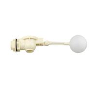Wmqbjta Válvula de Flotador Automática para Grifo, Válvula de Bola con Brazo Ajustable de PP para Regulación de La Presión Del Agua. Adecuada para Bebederos, Dn32