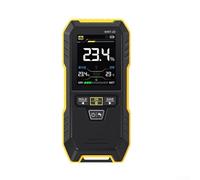 WMT-10 Medidor de humedad de madera 4 en 1 multifunción Probador de humedad 0.1% Resolución 17mm Profundidad de detección para pared de madera Yeso Ladrillo