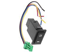 WMTCNC Botón De Interruptor Basculante De Luz Antiniebla De Bloqueo Automático Automóvil para Toyota para Camry Accesorios
