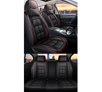 WMTCNC Cojines de asiento de coche Juego completo de fundas de asiento de coche de cuero impermeable accesorios para Mitsubishi para Lancer X (color: café confort)