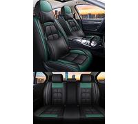 WMTCNC Cojines de asiento de coche Juego completo de fundas de asiento de cuero impermeable para asiento de coche, accesorios para Volvo XC90 XC70 XC60 XC40 V90 V70 V60 (Color: verde lujo)