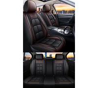 WMTCNC Cojines de asiento de coche Juego completo de fundas de asiento de cuero impermeables para asiento de coche, accesorios para Citroen C4, C3, C5, Triumph y Xantia (Color: café estándar)