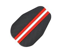 WMUVAZA Espejo Retrovisor Protector de Lluvia, 2 Piezas Universal Auto Retrovisor Lluvia Ceja, Cejas lluvia Grano Fibra Carbono, Accesorios Coche para Tuning Coche para la Mayoría de los Automóviles