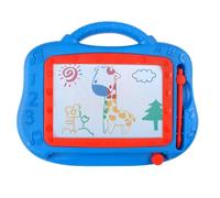 WMUVAZA Pizarra magnética Infantil, Pizarra Borrable con Boli Magnético, Pizarra Magnética para Dibujar, Pizarra mágica para Pintar para niños, Regalo Ideal Navidad, cumpleaños, azul