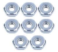 WMUVAZA Tuercas de Motosierra para STIHL, 8 Piezas tuercas para cadena STIHL M8, Jonsered Motosierra, para STIHL MS170 MS171 MS180 MS181 MS250 MS251 MS211 MS390 017 018 020 y Más Modelos