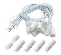 WMYCONGCONG 10 Pares RC-33 NC Interruptor magnético de Seguridad para Ventana o Puerta, con Sensor de Contacto
