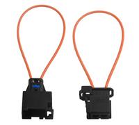 WMYCONGCONG 2 adaptadores de fibra óptica macho hembra para radio de coche y audio, la mayoría de sistemas ópticos