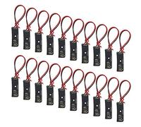 WMYCONGCONG 20 unids A23 batería titular 12V 23A batería titular con cables 1x23A batería caso titular caja