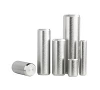 WMYDNXXT Pasador de ubicación cilíndrico M3 M4 M5 M6 Pasadores Bloqueo Eje Fijo Metal Acero Inoxidable 304 Barra Redonda Varilla sólida(60mm,M8 x2pcs)