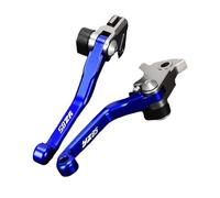 WMYIEHAJ Motorcycle Brake Clutch Levers Motocross Pivot Dirt Bike Handle Compatible with Yamaha YZ85 2015-2024(Blue Logo)