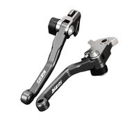 WMYIEHAJ Motorcycle Brake Clutch Levers Motocross Pivot Dirt Bike Handle Compatible with Yamaha YZ85 2015-2024(Titanium Logo)