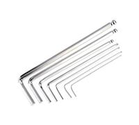 WMYOZDC Herramienta manual con llave hexagonal de punta esférica de 1,5 mm, 2 mm, 2,5 mm, 3 mm, 4 mm, 5 mm y 6 mm(1.5mm 5pcs)