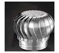 WMYYZYQ Cubierta de chimenea giratoria, ventilador de turbina giratoria, cubierta de chimenea multiusos anticorrientes descendentes, acero inoxidable galvanizado, cubierta de ventilador de turbina