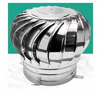 WMYYZYQ Tapa giratoria para chimenea, cubierta giratoria de acero inoxidable, cubierta de chimenea multiusos superior, tapa de ventilación para techos de rotación sin alimentación, cubierta protectora