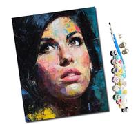 WMZPOY Paint by Numbers Mirando a la distancia DIY Paint by Numbers Paints to Paint by Numbers Kit with Brushes and Acrylic Paints 40x50cm