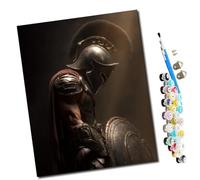 WMZPOY Pintar por numeros para Adultos La tragedia de los espartanos Pintura por números Adultos y para niños-Lienzo pre Dibujado con numeros para Pintar con Pinceles 40x50cm