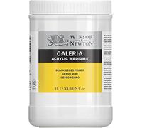 Winsor & Newton Acrílico Medio, Gesso Schwarz, 1 L, 1000